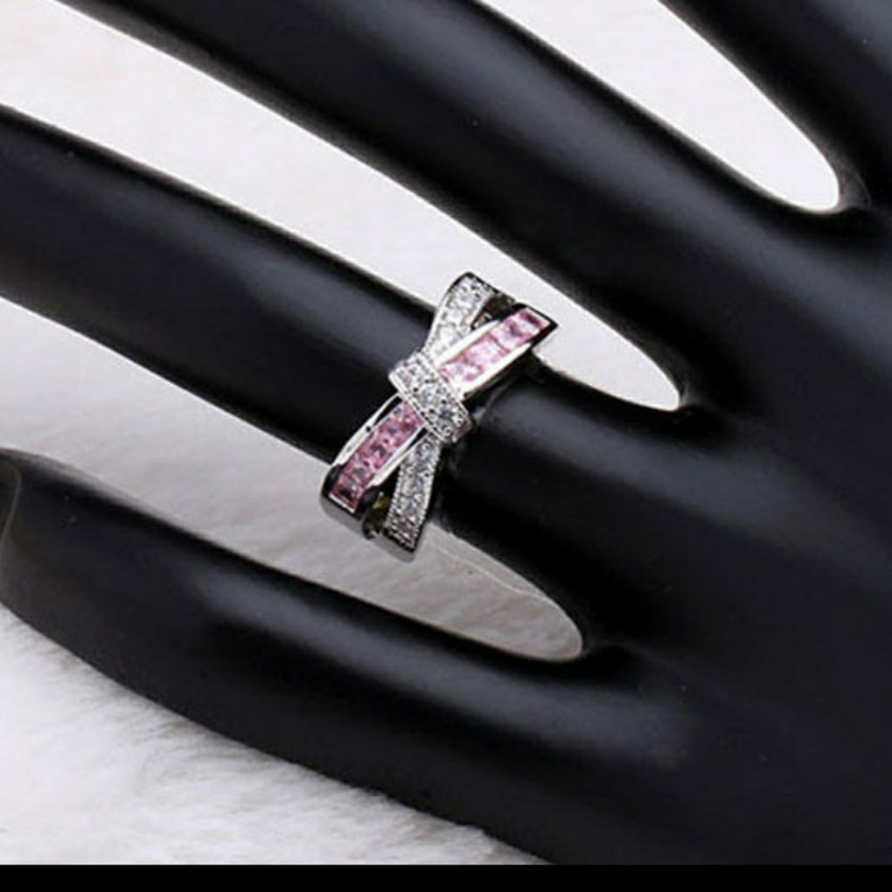 Silver Women's wedding ring fashion jewelry